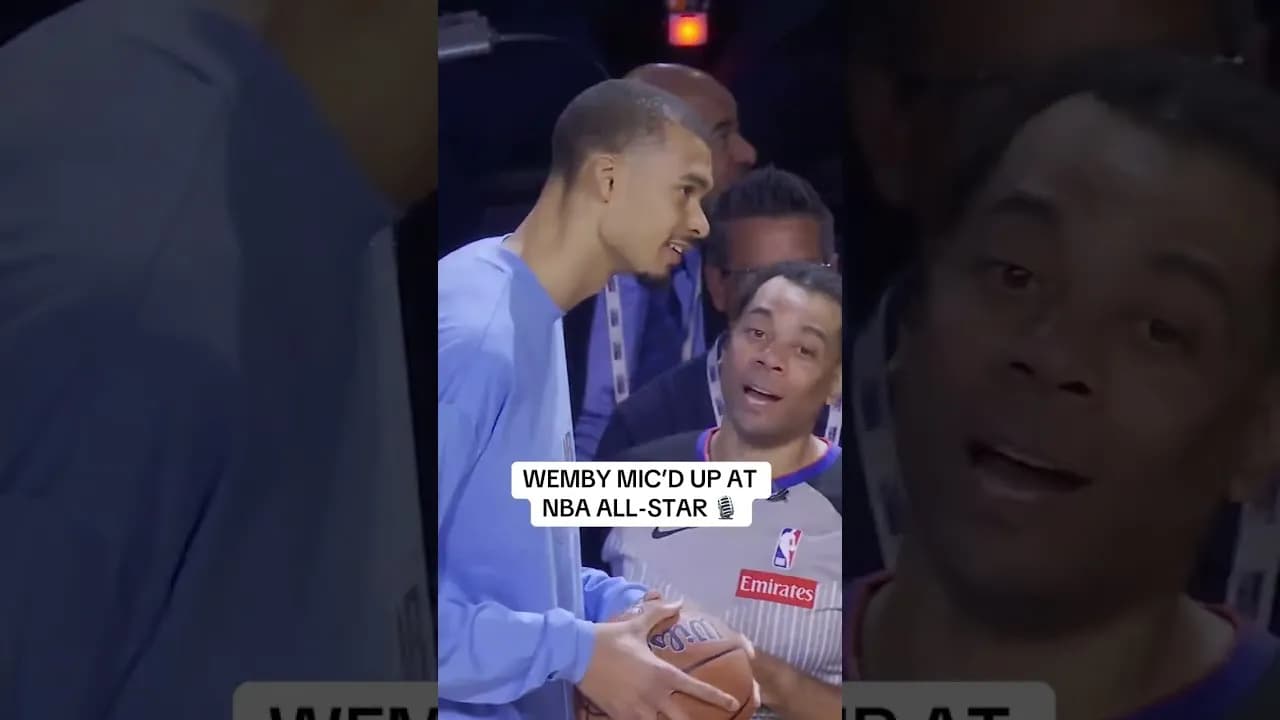 NBA All-Star 2026: Wembanyama Opens With THUNDEROUS Dunk