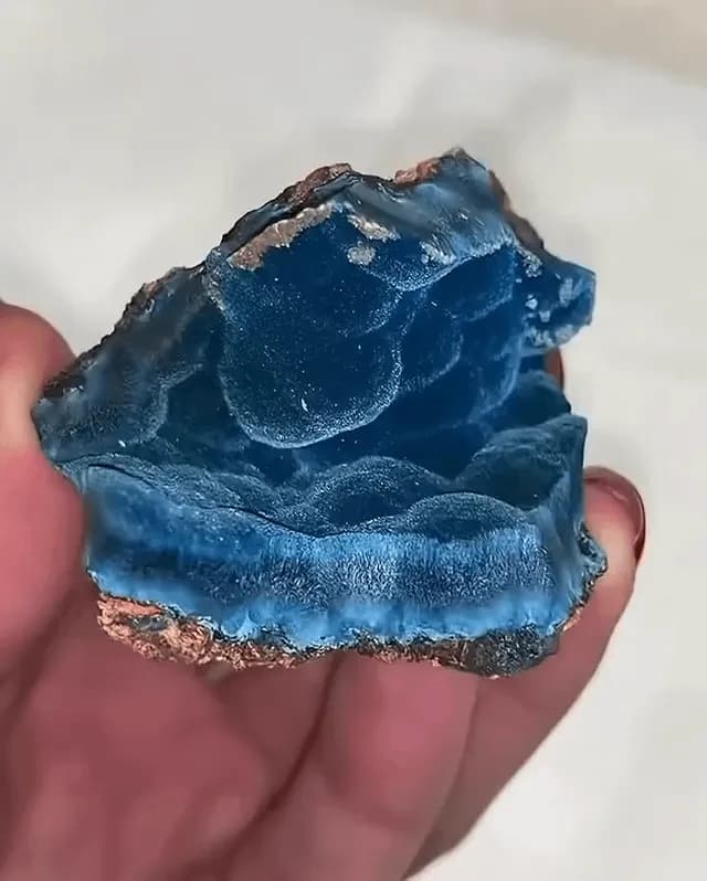 These Botryoidal Shattuckite Samples
