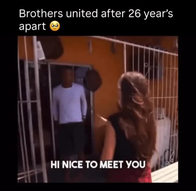 After 26 years apart, Ryan and his younger brother Rachid reunite in an emotional moment that proves family bonds can survive even the deepest loss and the longest separation.