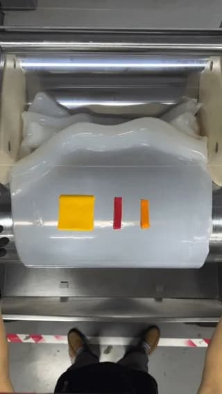 American cheese? (No, it's silicone)