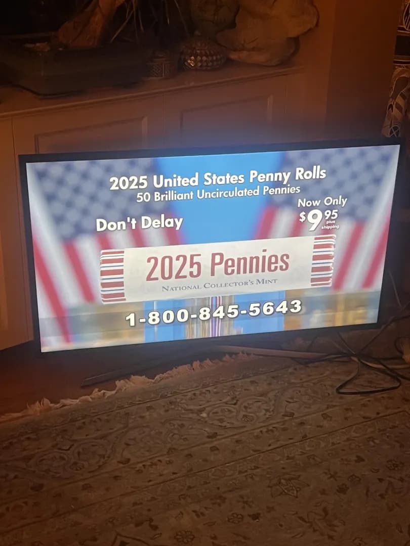 I thought I had seen every tv sales pitch, until now. We have reached end stage.