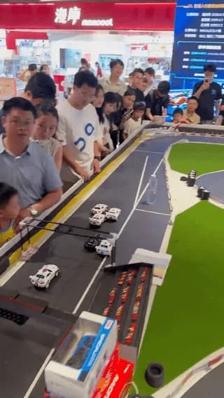 Players in this racing video game are racing RC cars IRL