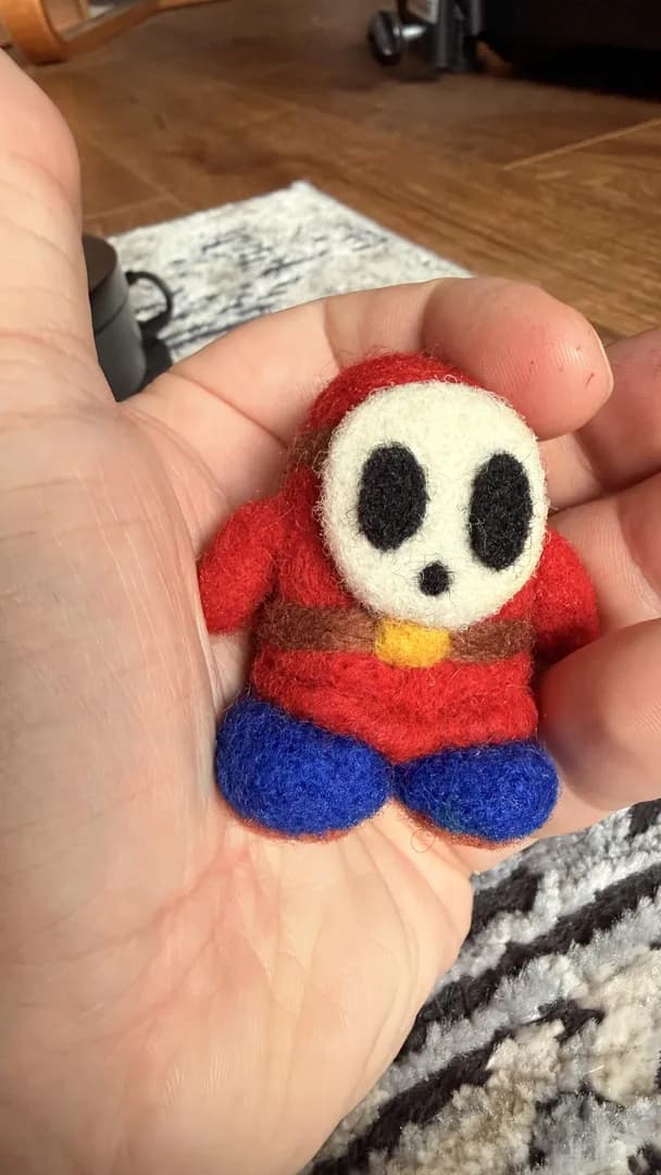 Made my fav Mario enemy of all time: Shyguy