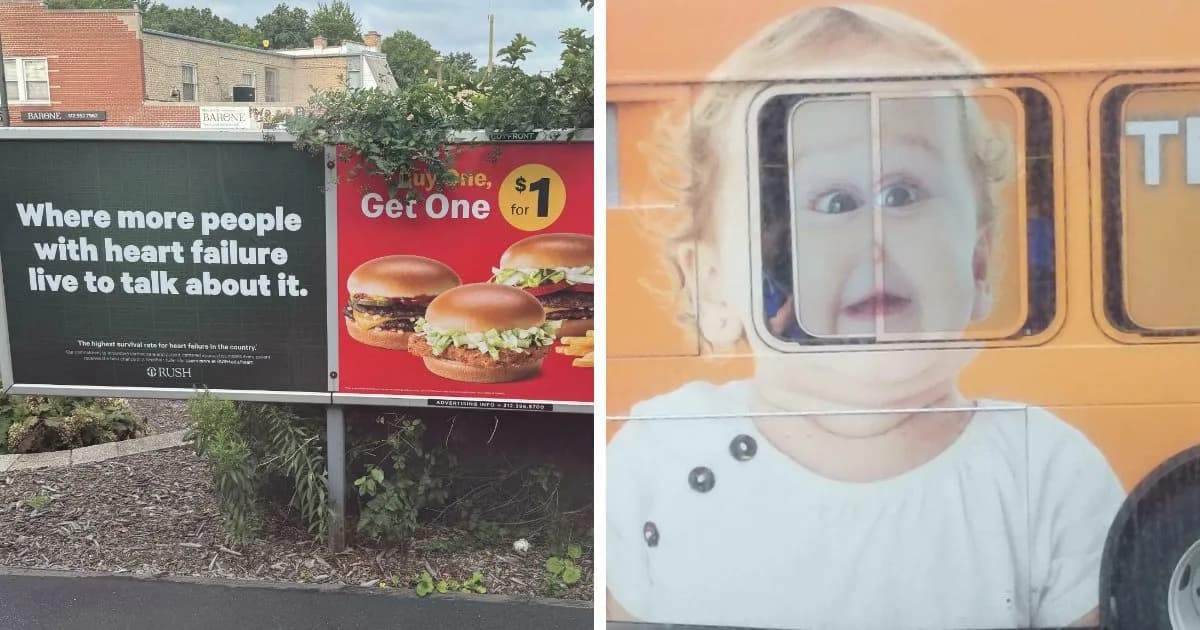 64 Times Boring Ads Became Much More Interesting And Hilarious Because Of Their Placement