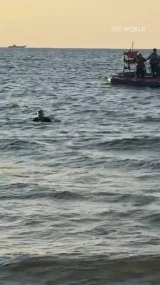 Polish swimmer Bartłomiej Kubkowski has become the first person in history to swim across the Baltic Sea between Sweden and Poland, covering a distance of just over 160 kilometres (99 miles). While ra