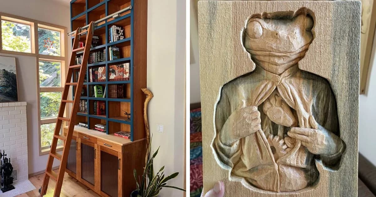 80 Times People Made Something Amazing Out Of Wood (New Pics)