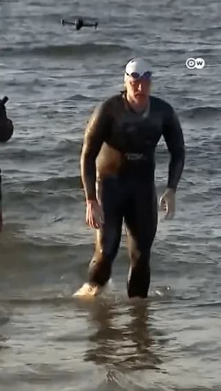 56 hours. 100 miles. Zero sleep. After four failed attempts, Bart Kubkowski became the first person to swim across the Baltic Sea nonstop.