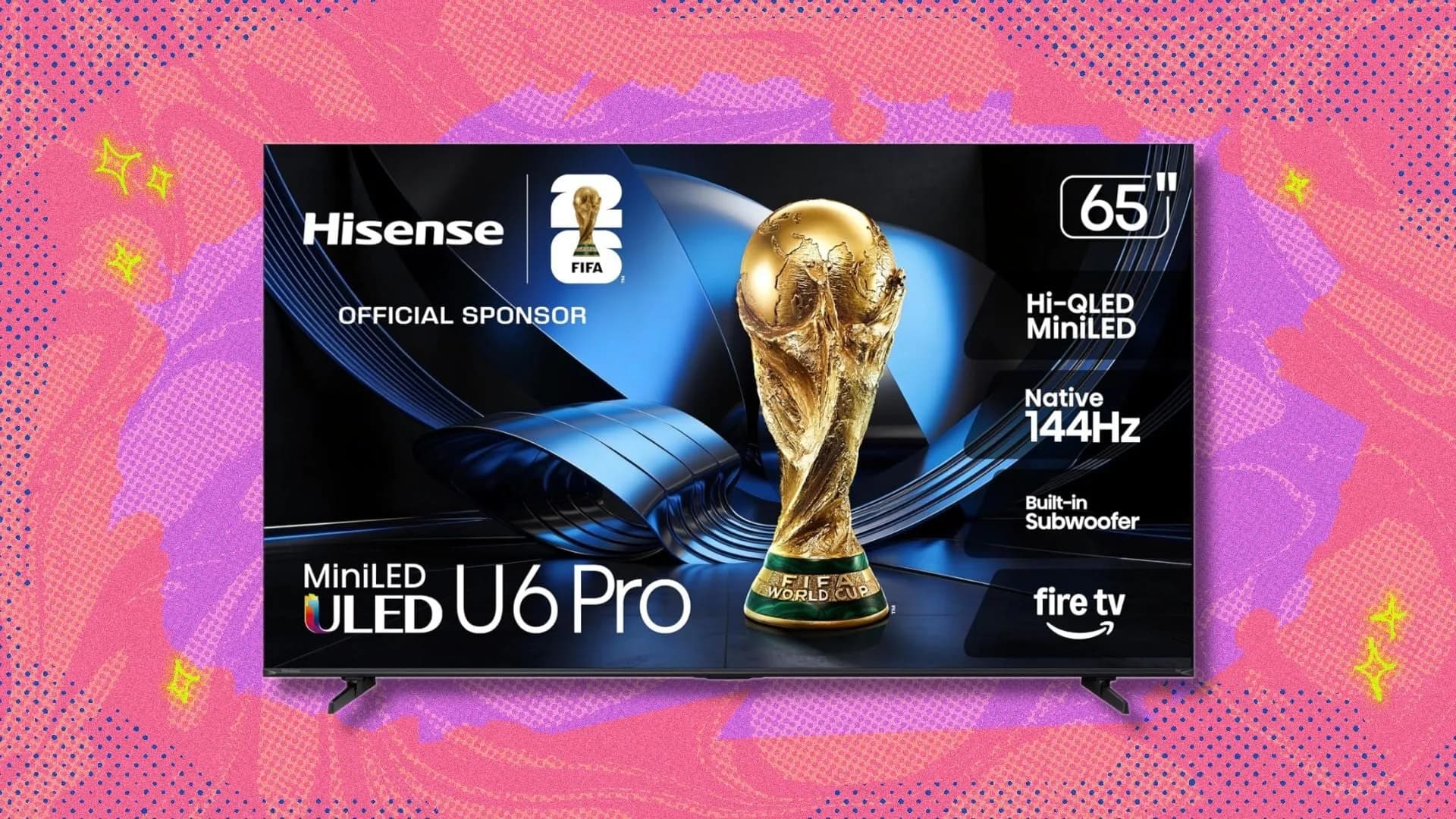 Best Hisense deal: Save $501 on the Hisense 65-inch U6 Pro Series Mini‑LED ULED 4K TV