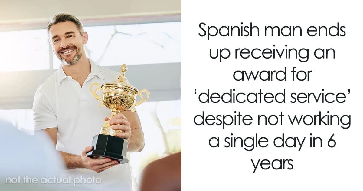 Man Doesn’t Show Up To Work For 6 Years, Only Gets Caught When His Employer Tries To Celebrate Him