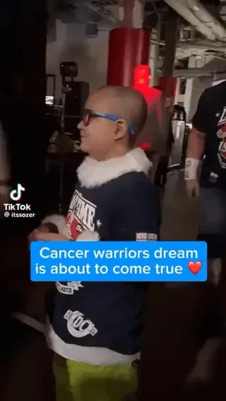 John Cena met a 3x cancer survivor ahead of his last match in WWE