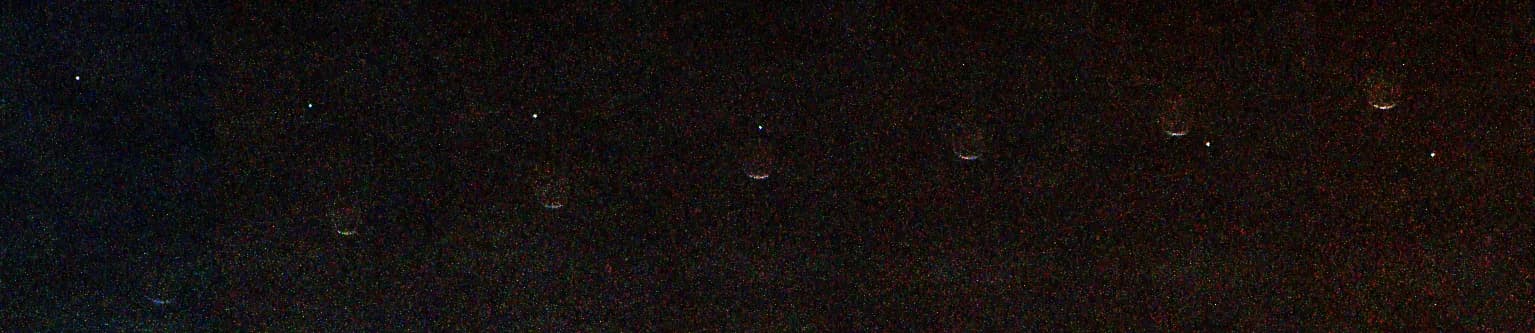 Earth plays peekaboo with NASA's Perseverance rover across space