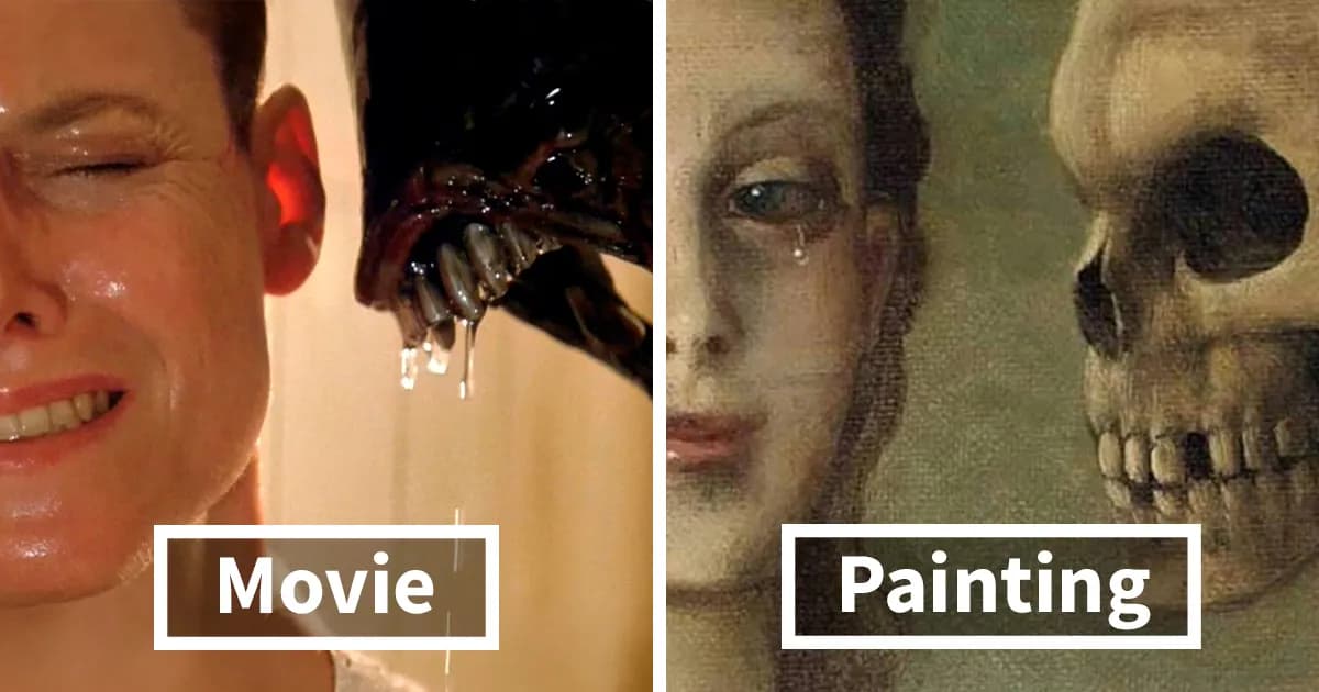 29 Famous Paintings That Inspired Iconic Film Scenes, As Shared By Wolf Of X