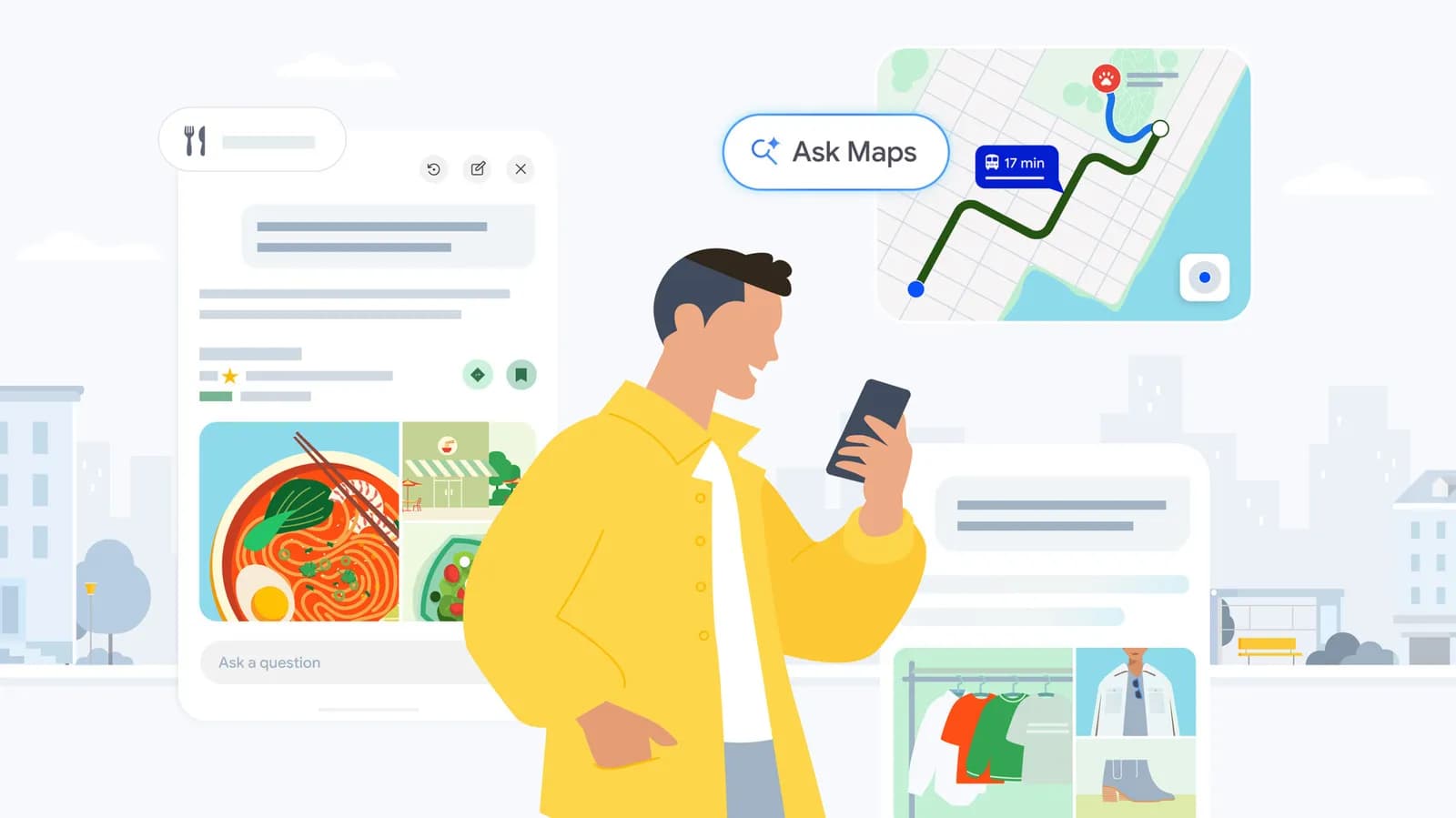 Now you can chat with Google Maps to order food, reserve hotels and more - Engadget