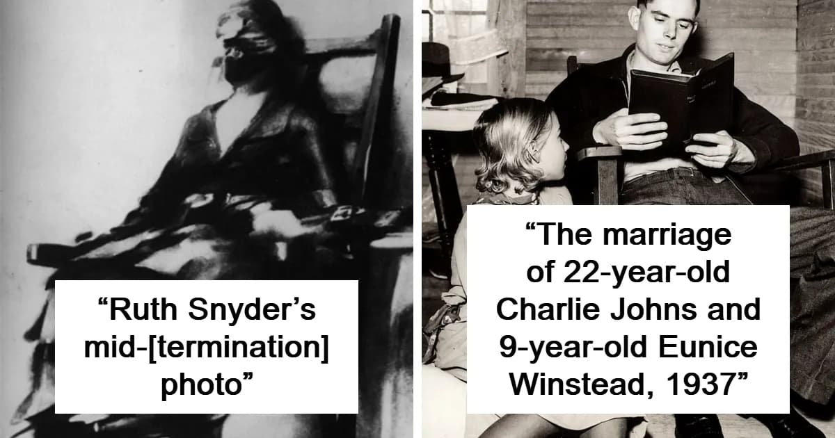 Terrifying Historical Photos That Are As Fascinating As They Are Scary