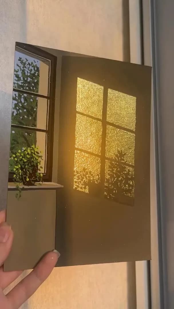 Golden hour piece of art