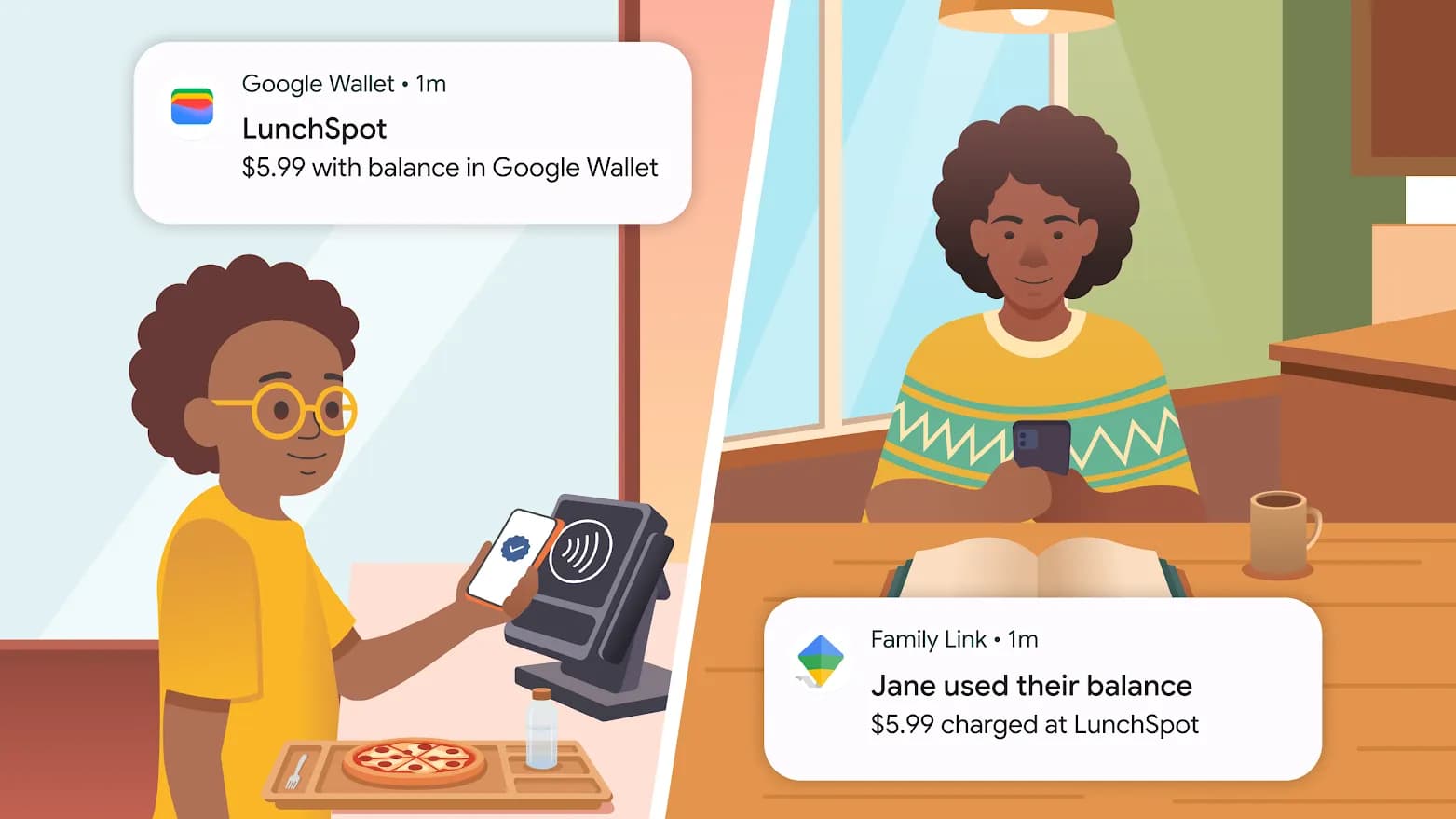 Kids can now access Google's Wallet feature