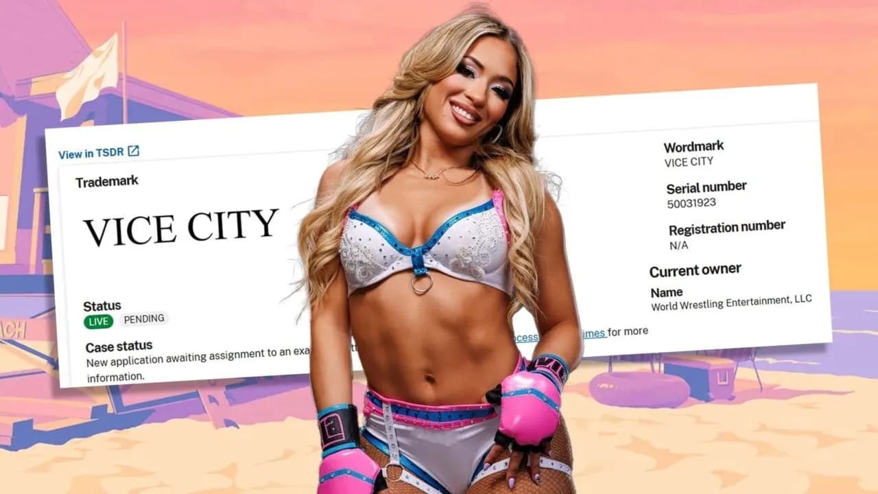 WWE Trying To Trademark Vice City 15 Weeks Before GTA 6 Launch