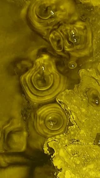 Solvent and metal pigment.