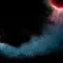 Trillion-mile gas streamer may explain tilt of triple-star system's outer planet-forming ring