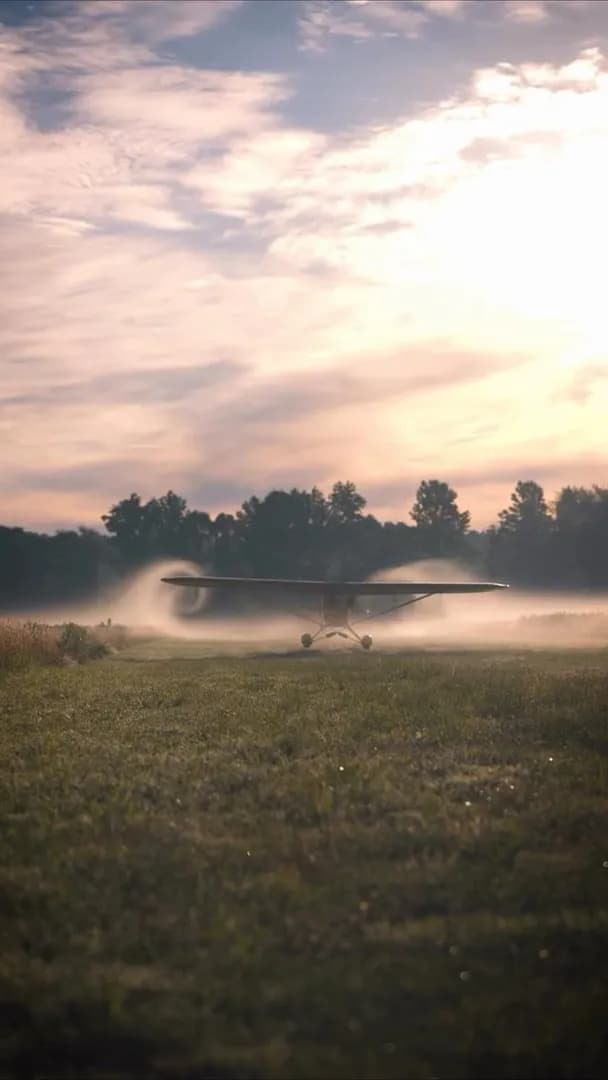 Wingtip vortices visualized