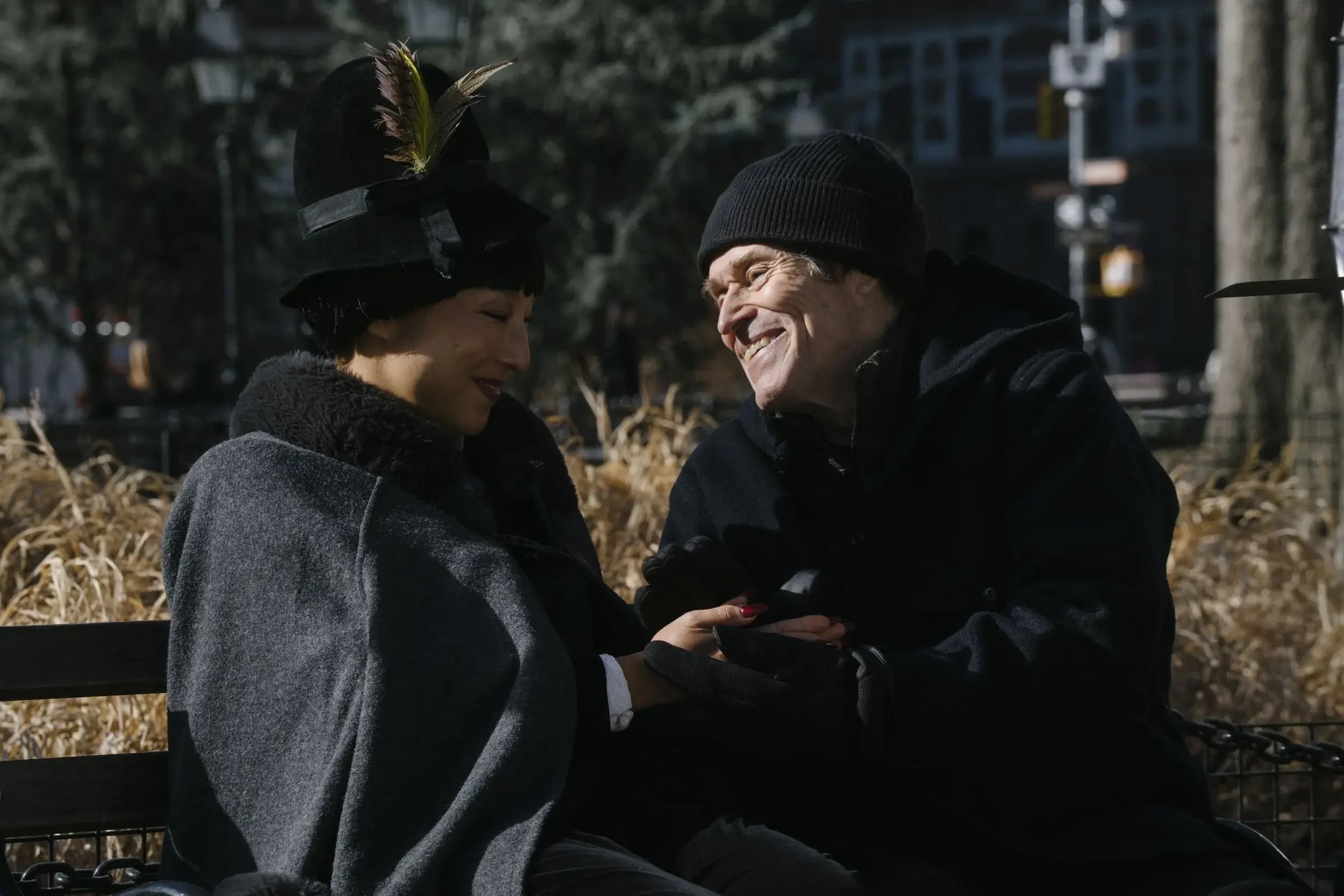 'Late Fame' review: Willem Dafoe and Greta Lee mesmerize in tale of New York City, art, and identity