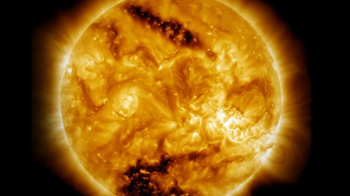 The world's biggest solar telescope caught vortexes on the Sun's surface