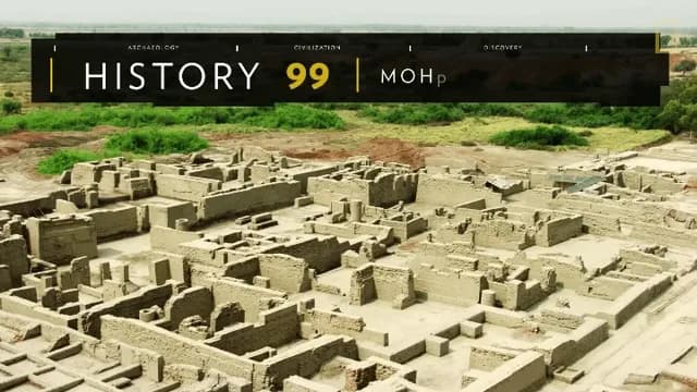 Mohenjo-Daro: One of Humanity’s Earliest True Planned Cities - The 4,500-Year-Old Indus Civilization Settlement Built at the Same Time as the Pyramids, Featuring Advanced Urban Planning, a Society Wit