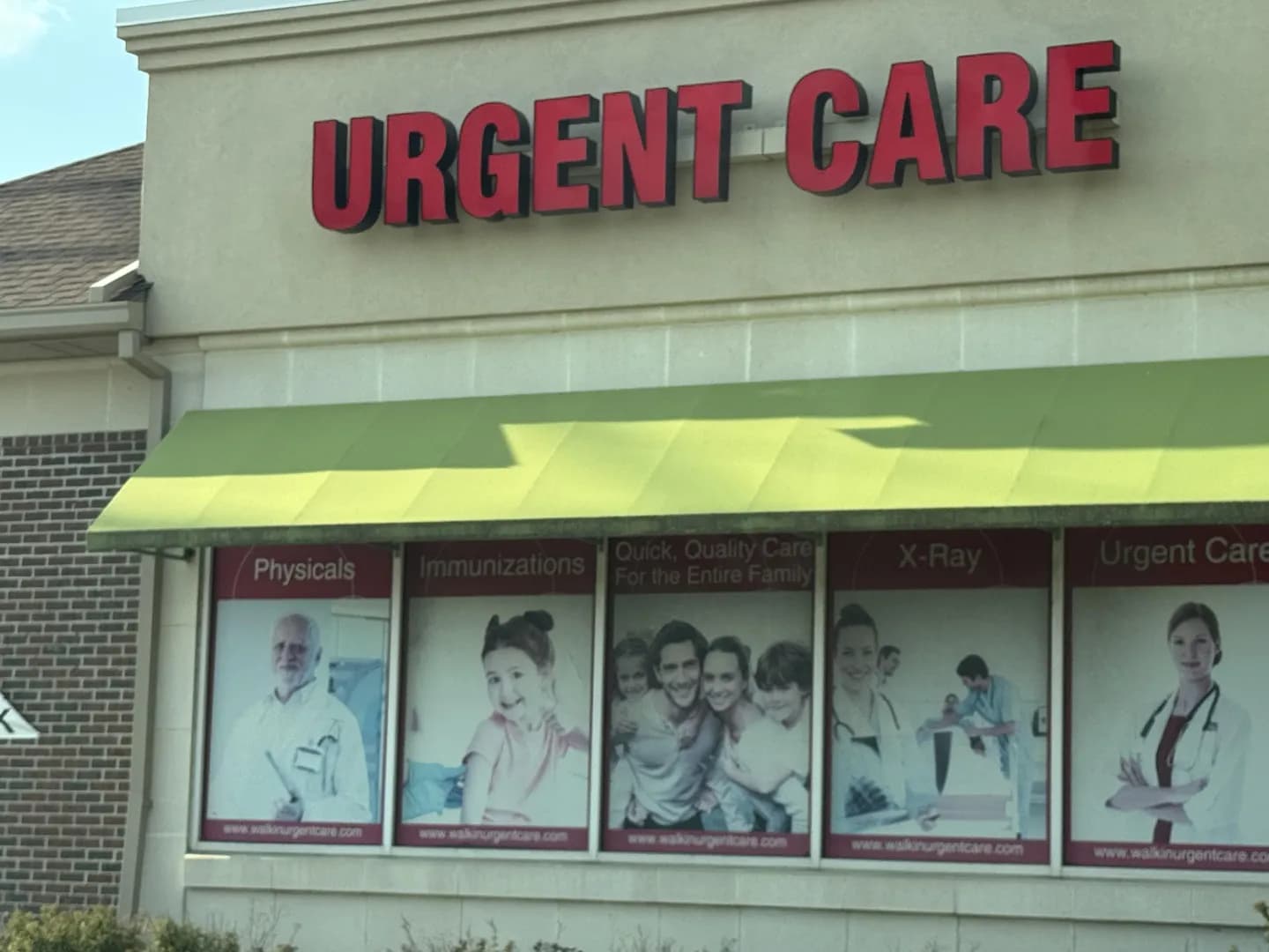 Local pharmacy has Hide the Pain Harold on the window