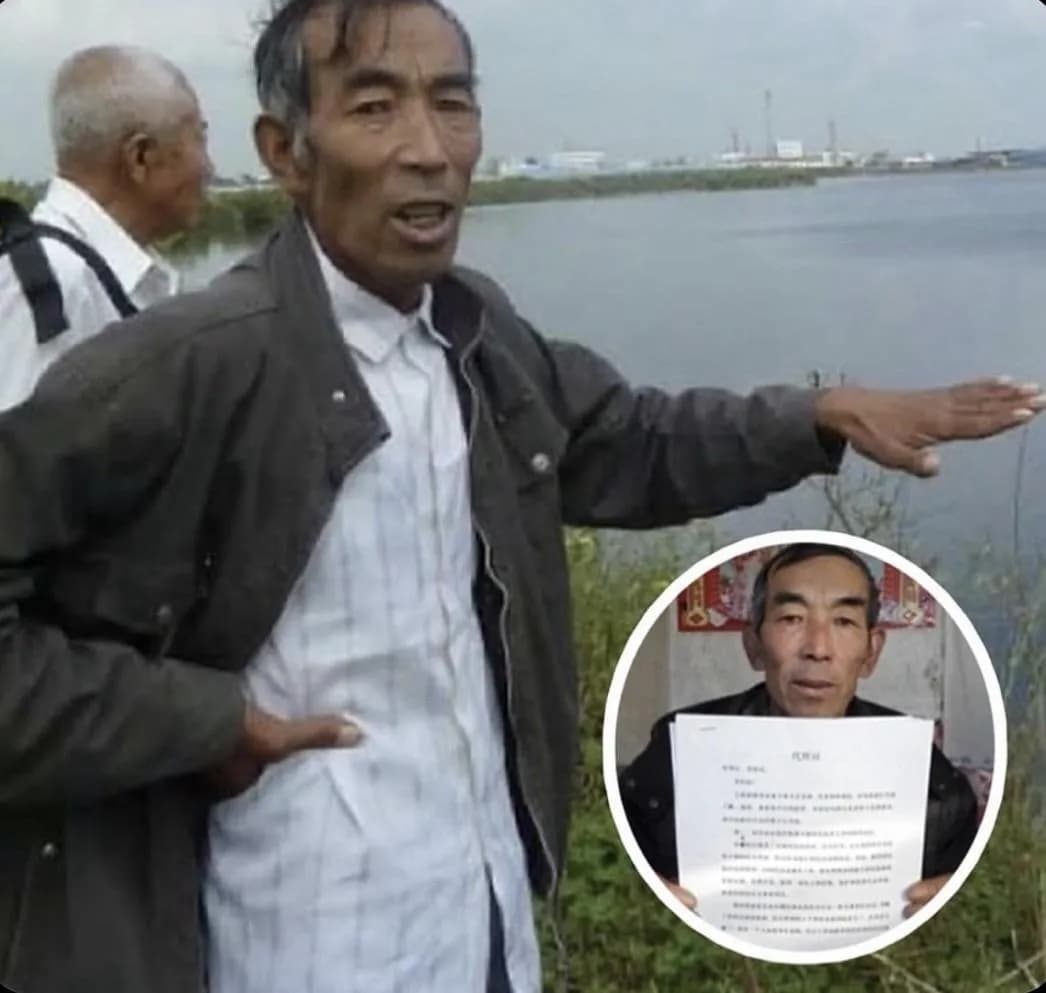 A Chinese farmer with only three years of schooling taught himself law for 16 years to take on the company accused of polluting his village