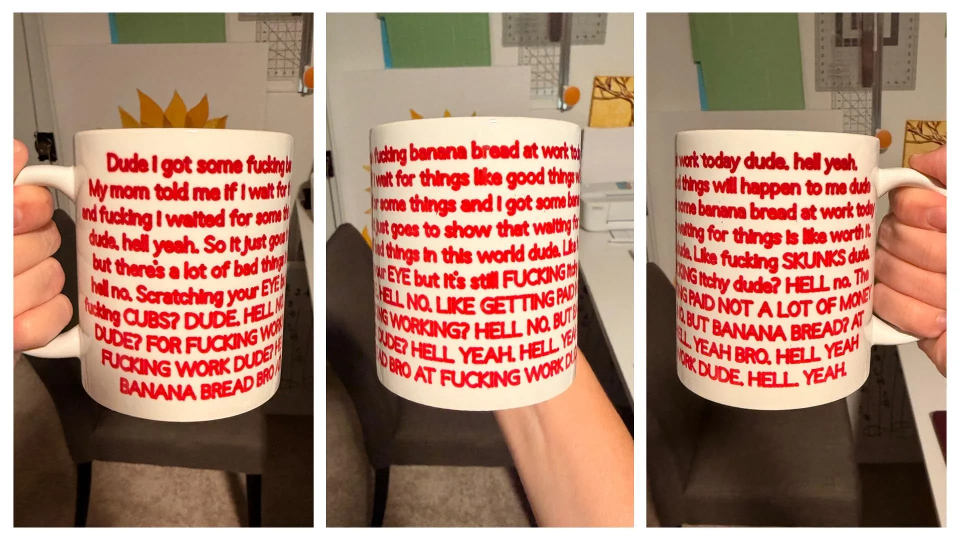 made this mug for my best friend