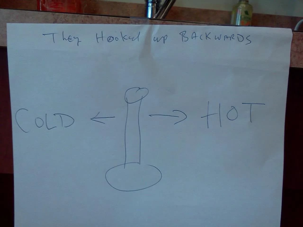 Plumbers aren't artists.