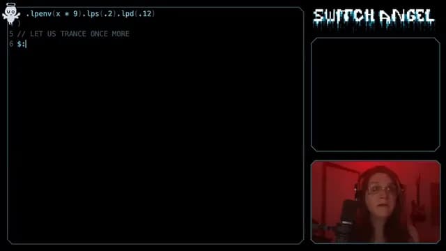 Creating music from code by Switch Angel