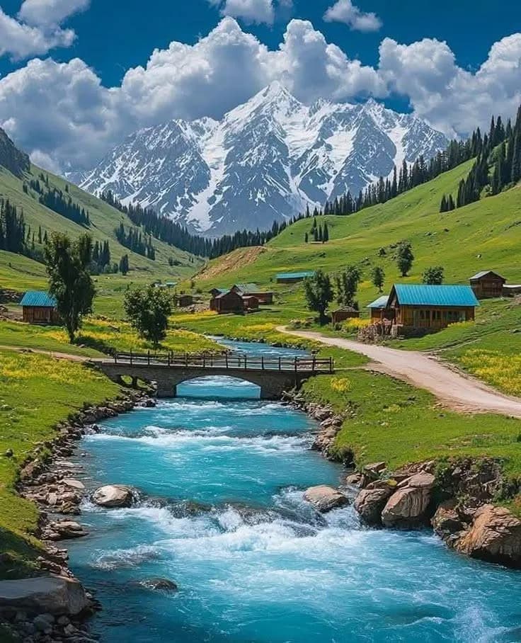 Where Heaven Meets the Earth 🏔️💙