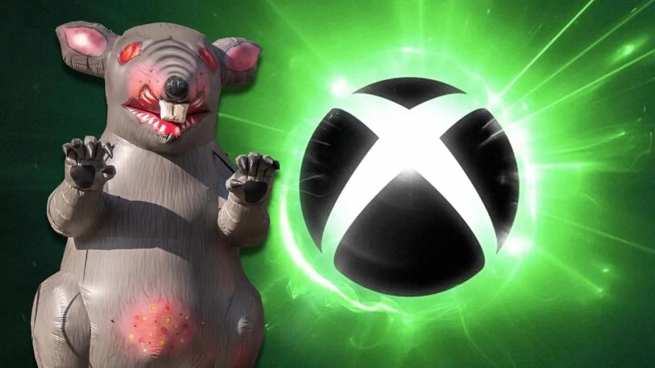 In Protest Of Mass Layoffs, Bethesda Devs Greet Xbox Leadership With A Giant Inflatable Rat - Kotaku