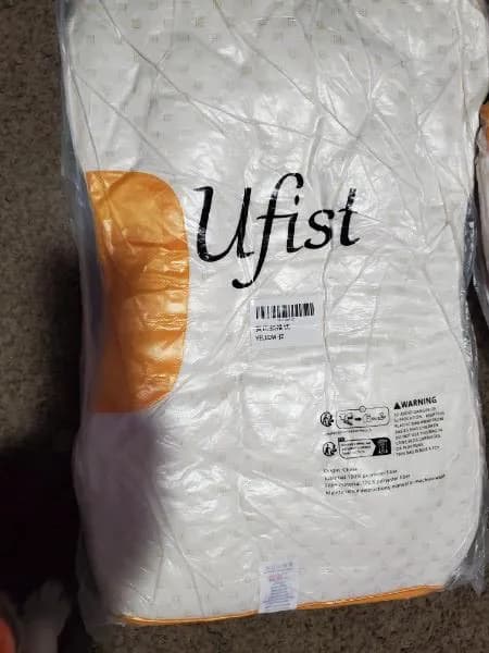 I'm actually a little afraid of my new pillow.