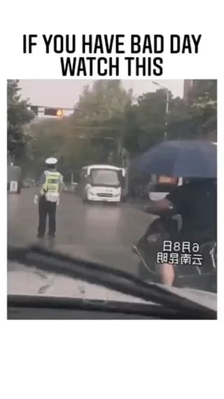 ​Faith in humanity restored on a rainy day