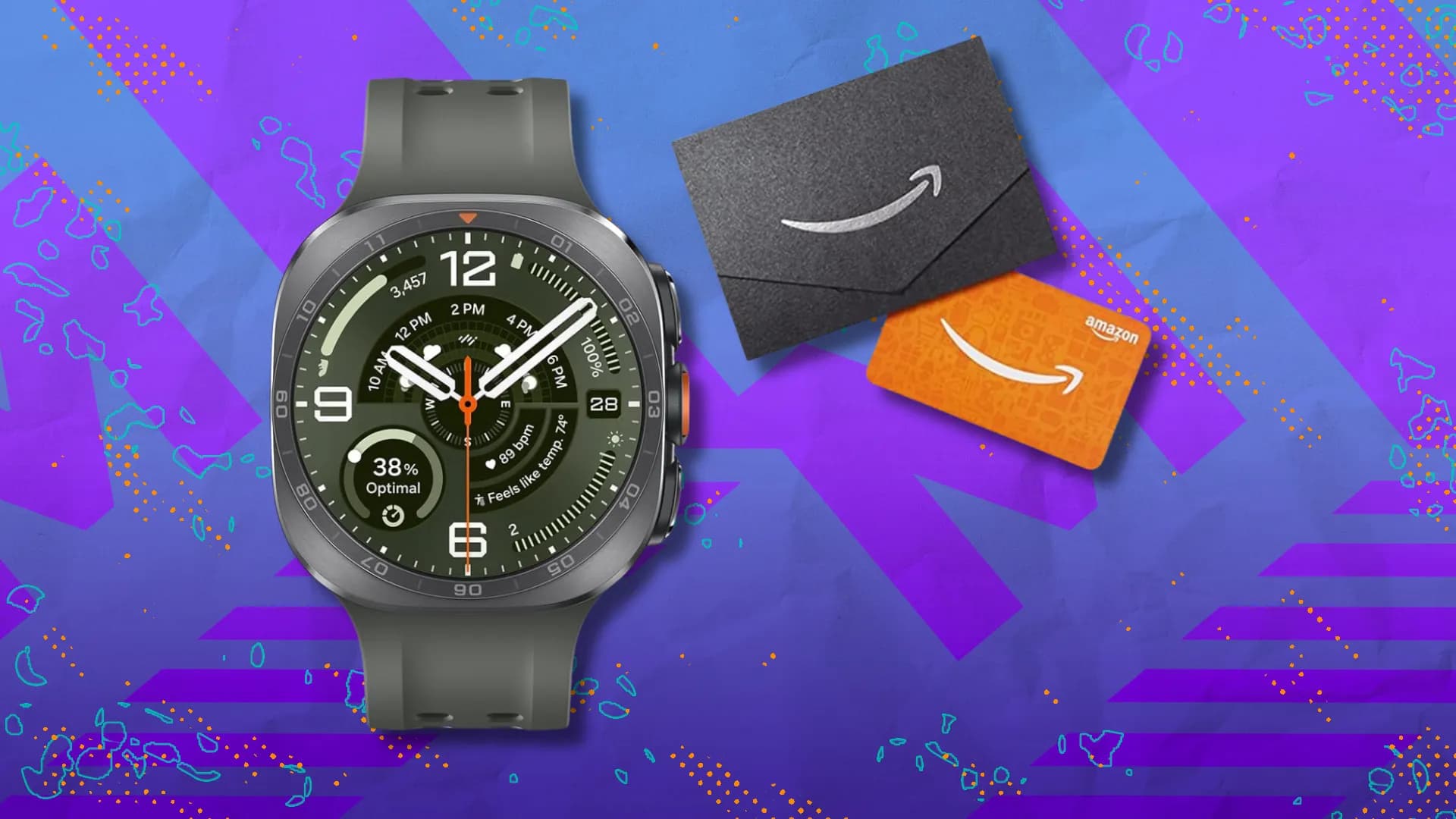 Best smartwatch deal: Get $100 off the Samsung Galaxy Watch Ultra2 and a free $100 Amazon Gift Card