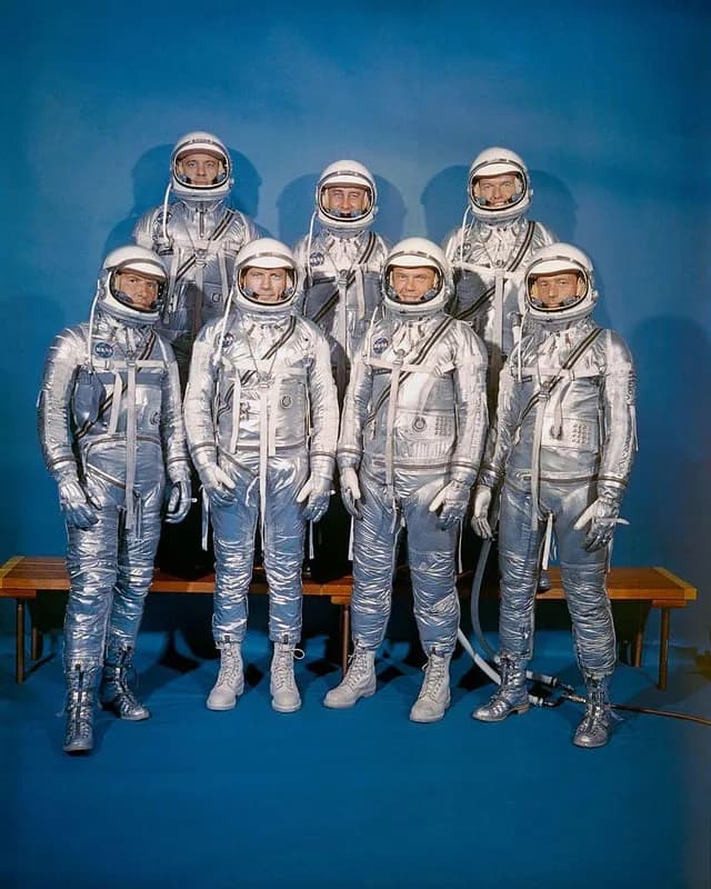 TIL that the Mercury Seven astronauts calculated that one of the seven would die during Project Mercury. Gus Grissom did die as an astronaut, albeit on the ground during Project Apollo.