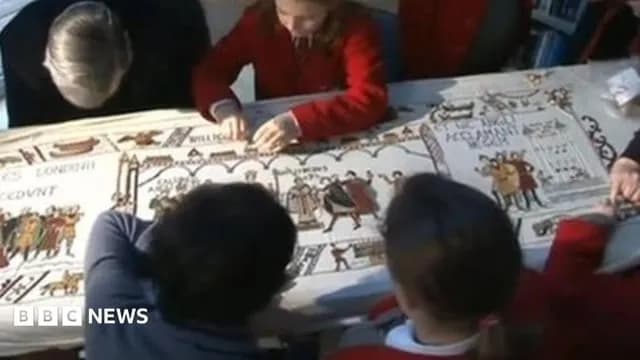 TIL The Bayeux Tapestry is believed to have a section missing. A reconstruction of what the missing piece likely showed, the coronation of William as King, was made in 2013.