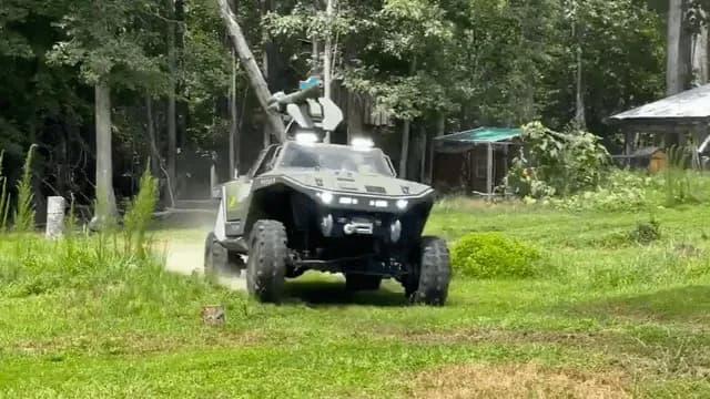 A Halo fan recreates the in-game vehicle Warthog