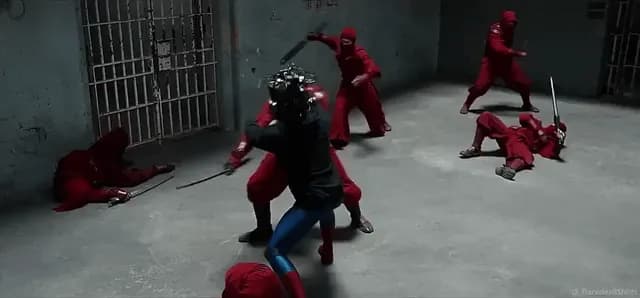When you're both the cameraman and stuntman in Spider-Man: Brand New Day.