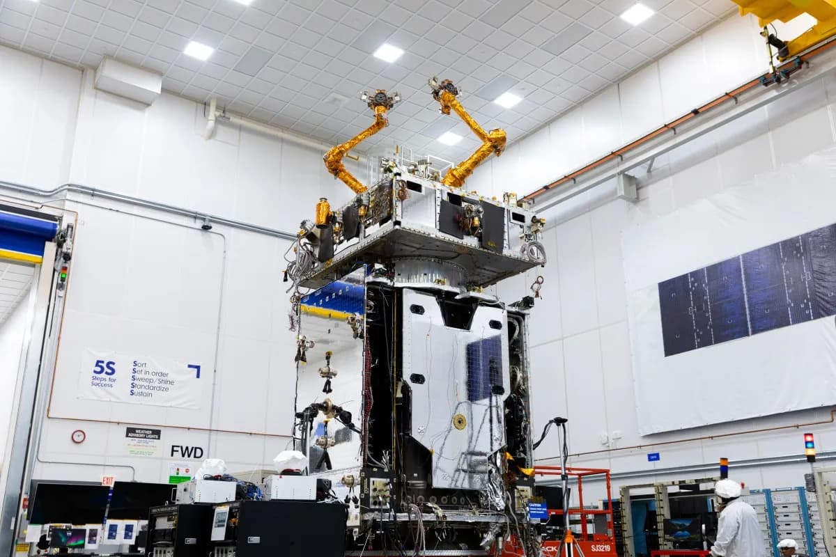 Northrop's robot space mechanic is a new way to keep satellites at work longer | TechCrunch