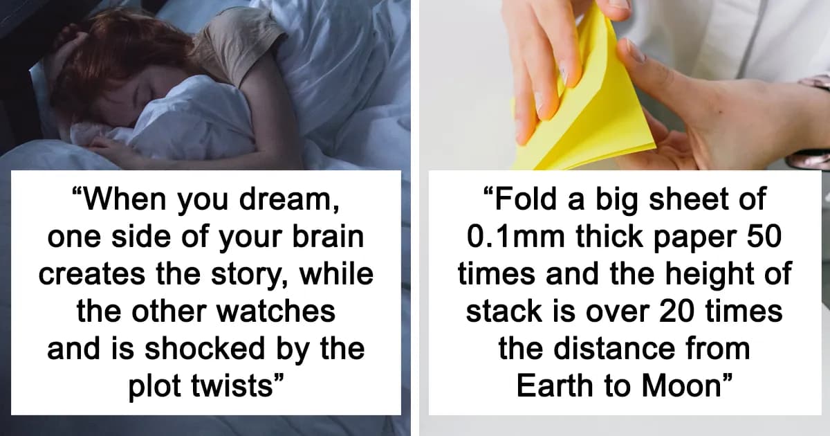 The More People Think About These 34 Facts, The Stranger They Get