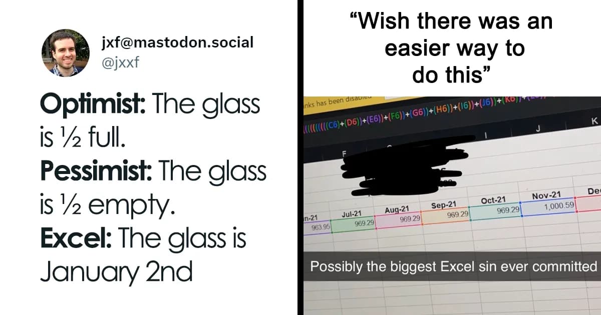 The Love-Hate Relationship: 35 Excel Memes Every User Understands