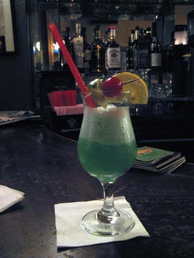 TIL in 1957, the Blue Hawaii cocktail was created when a representative of the Dutch distiller Bols asked a bartender, Harry Yee to develop a drink using its blue curaçao liqueur.