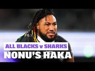 Ma'a Nonu performs Haka alone against New Zealand