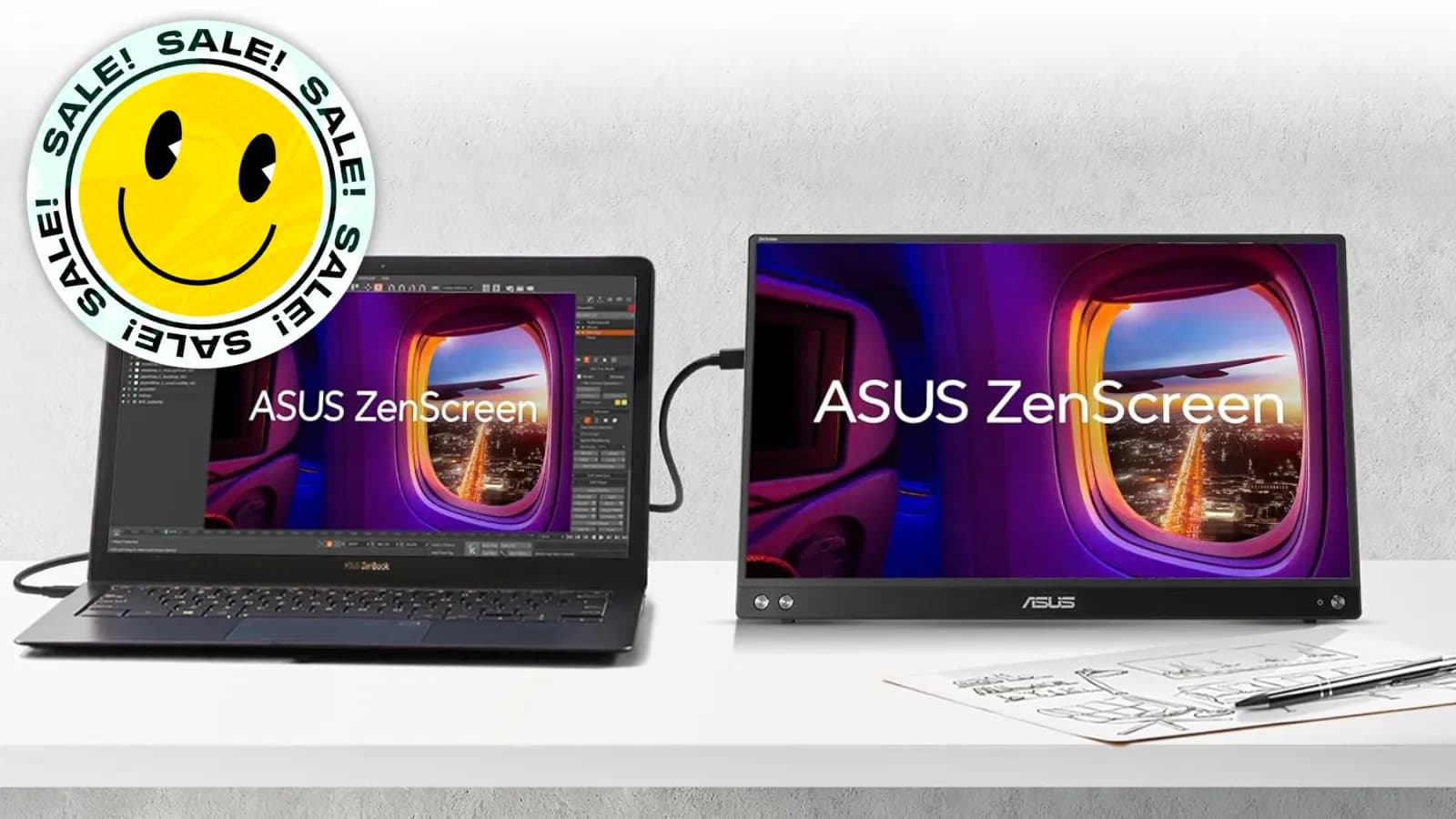 Best price ever: Save over $50 on the ASUS ZenScreen portable monitor at Amazon