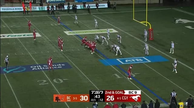 T.J Lee wins it with an interception for the Lions , BC moves ahead of Calgary in the West standings | CFL