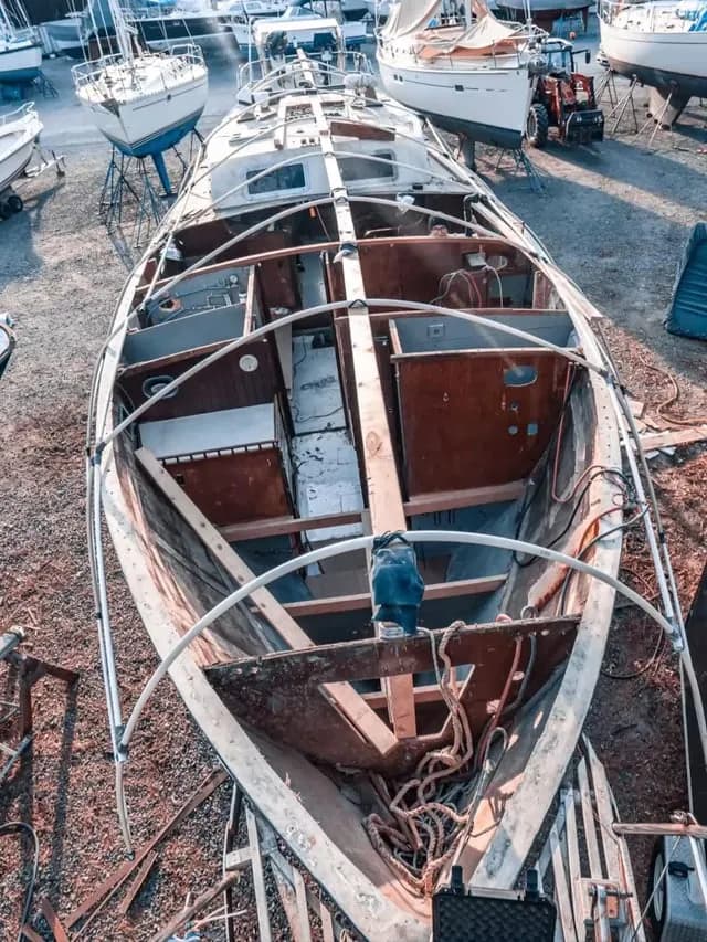 An Old Boat, a Dream & a lot of Hard Work….