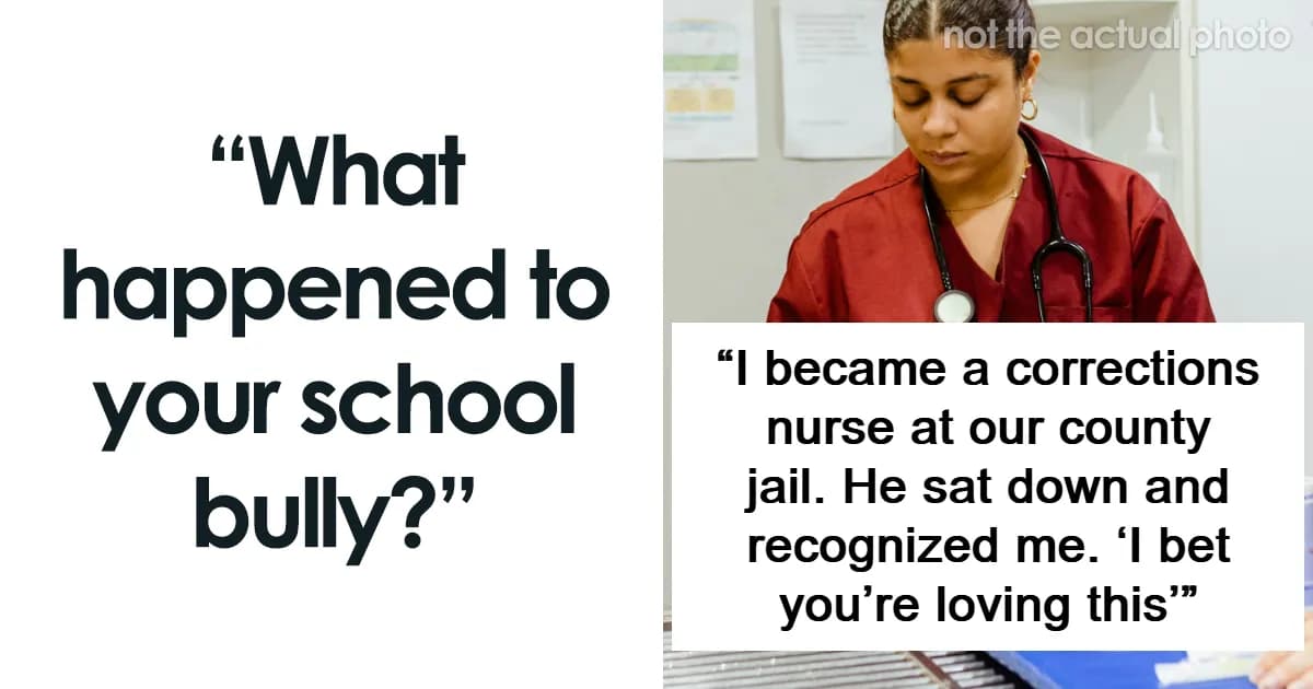 48 People Share The Shocking Fate Of Their Former Bullies